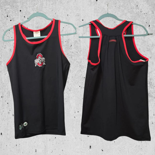 Ohio State Buckeyes Racerback Women's Athletic Tank Top