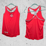 Ohio State Buckeyes Panel Racerback Athletic Women's Tank Top