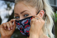 Ohio State Buckeyes OFFICIALLY LICENSED Face Mask Reusable Washable Comfortable