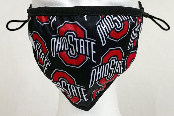 Ohio State Buckeyes OFFICIALLY LICENSED Face Mask Reusable Washable Comfortable