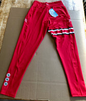 Ohio State Buckeyes Double Pocket One Stripe Legging Pants Womens