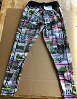 The Ohio State University 100th Ann Color Photo Womens Leggings Pants