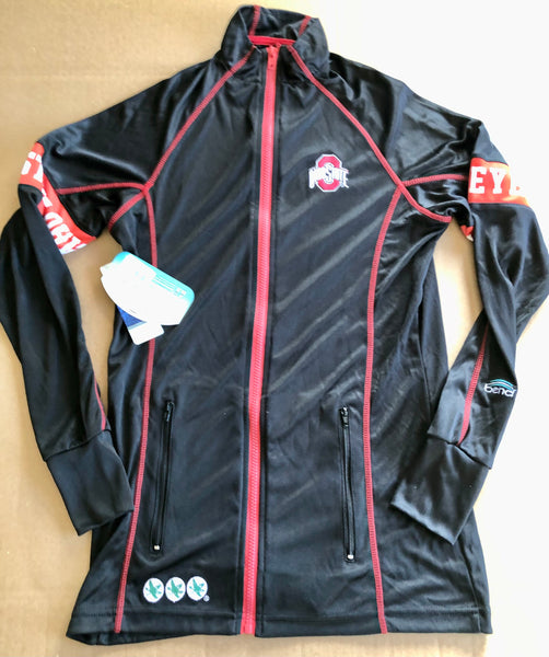 Ohio State Buckeyes Lightweight Contrast Stitch Jacket Black/Red