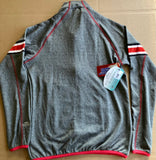 Ohio State Buckeyes Lightweight Contrast Stitch Jacket Gray/Red