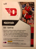 2020-21 Panini Prizm Obi Toppin #47 Ruby Red Wave Prizm Rookie Card