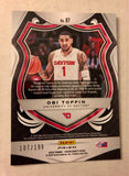 2020-21 Panini Prizm Obi Toppin #87 Crusade Blue Prizm Rookie Card RC #107/199