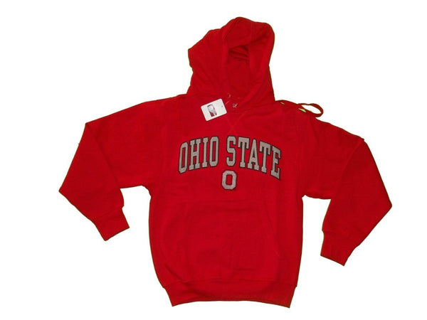 Ohio State Buckeyes Old Varsity Brand Hoodie Sweatshirt-Stitched-Red