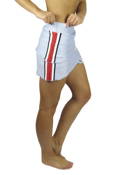 The Game Day Ohio State Buckeyes Performance Skort- Gray