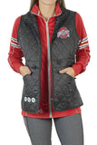 Ohio State Buckeyes Lightweight Quilted Vest/Black