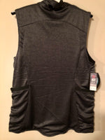 Ohio State Buckeyes Athletic O Performance Womens Vest Charcoal Gray