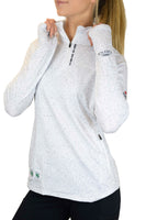 The Ohio State University "White Noise" 1/4 Zip Pullover