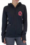 Ohio State Buckeyes Full Zip Visions Womens Hoody